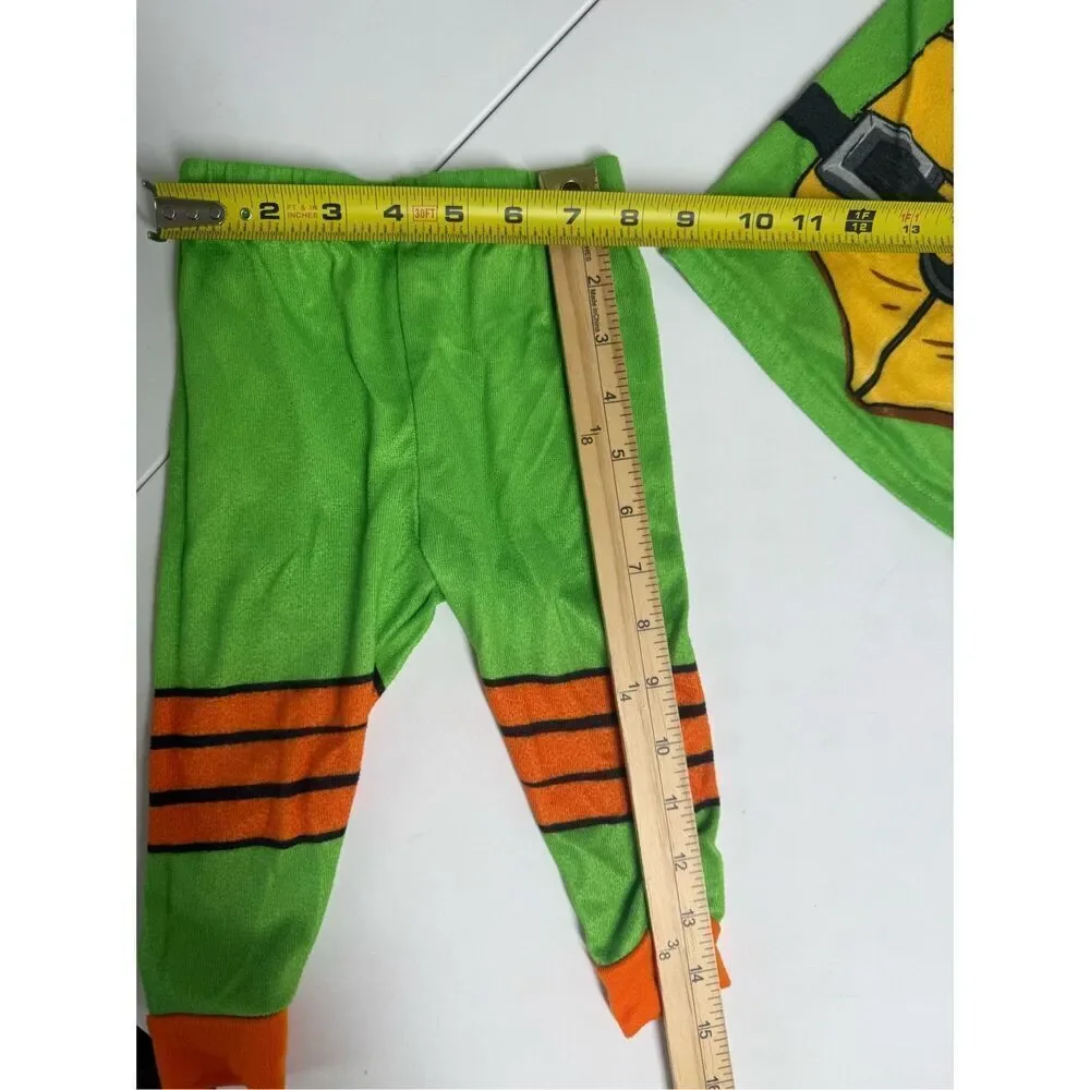 Teenage Mutant Ninja Turtles Halloween Michelangelo Pajama Set Size 18M